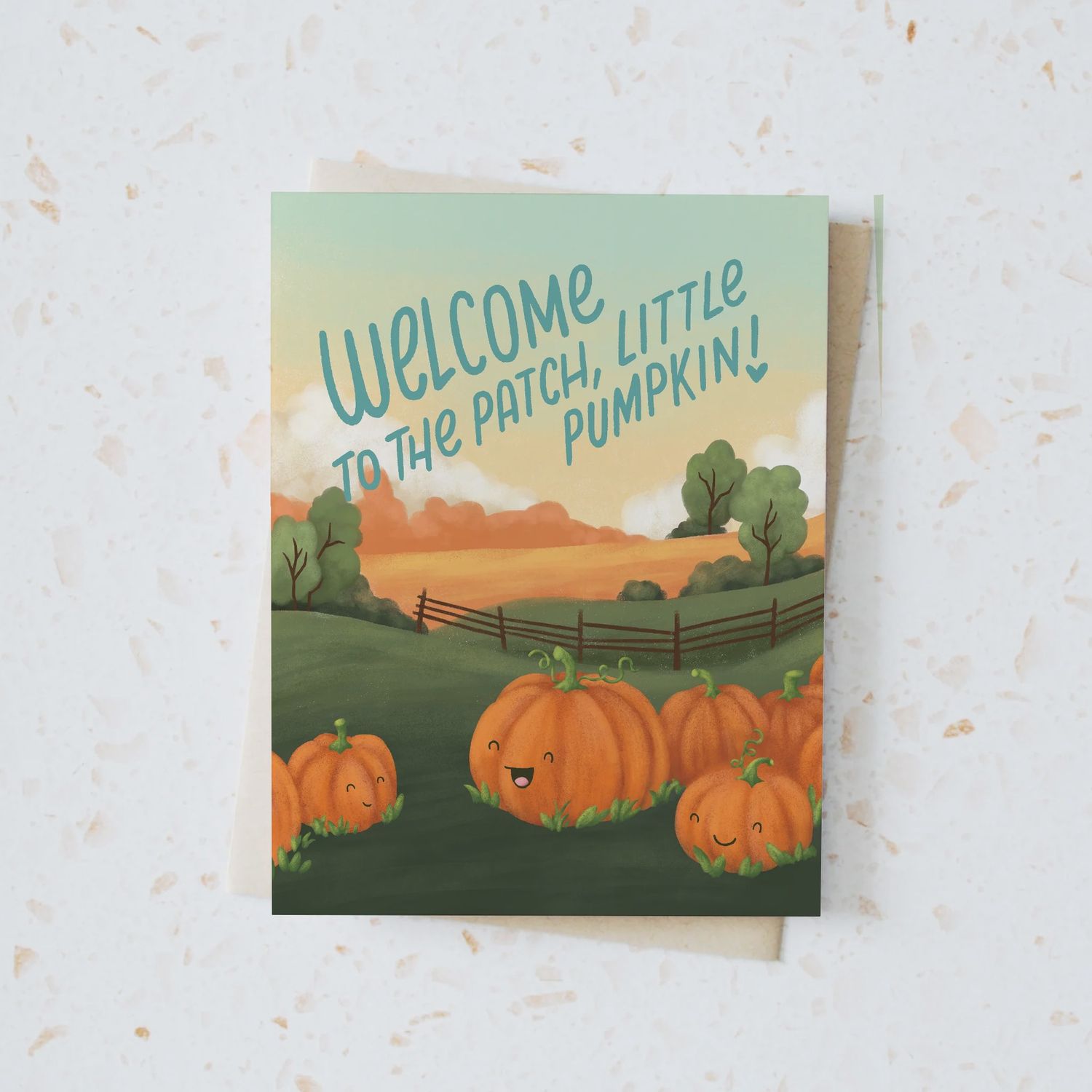 Welcome to the patch, little pumpkin