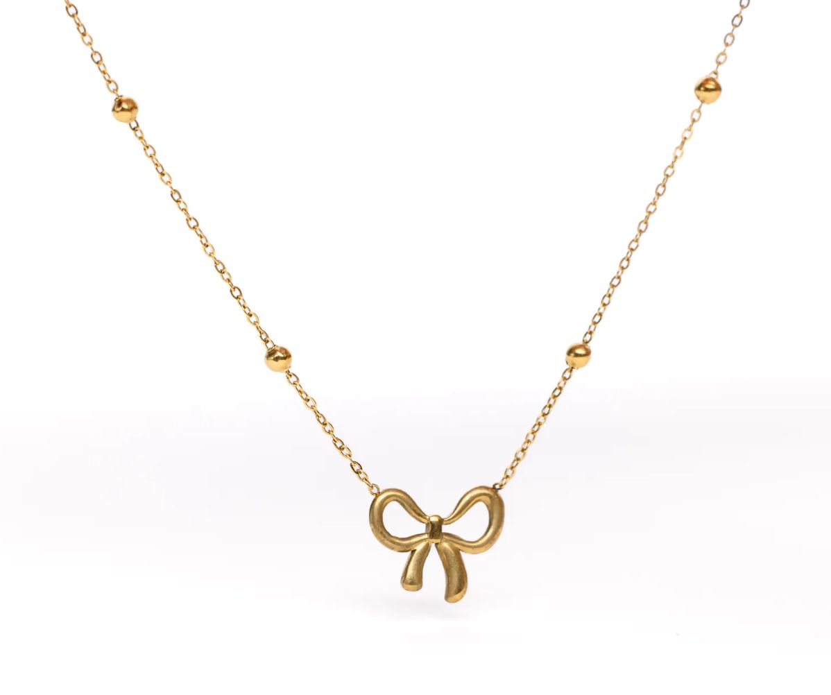 Beautiful Bow Necklace