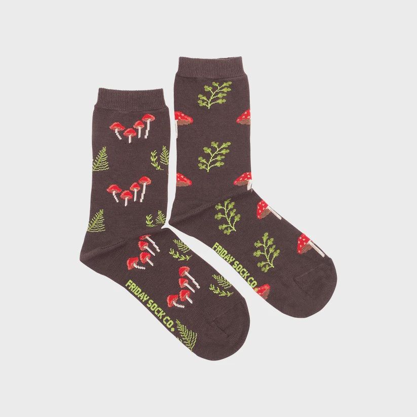 Women&#39;s Mushroom Forest Socks