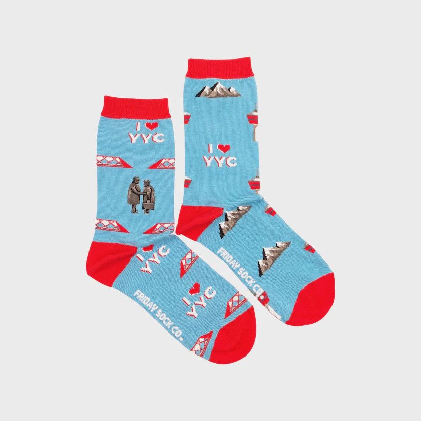 Women&#39;s Calgary Landmarks Socks