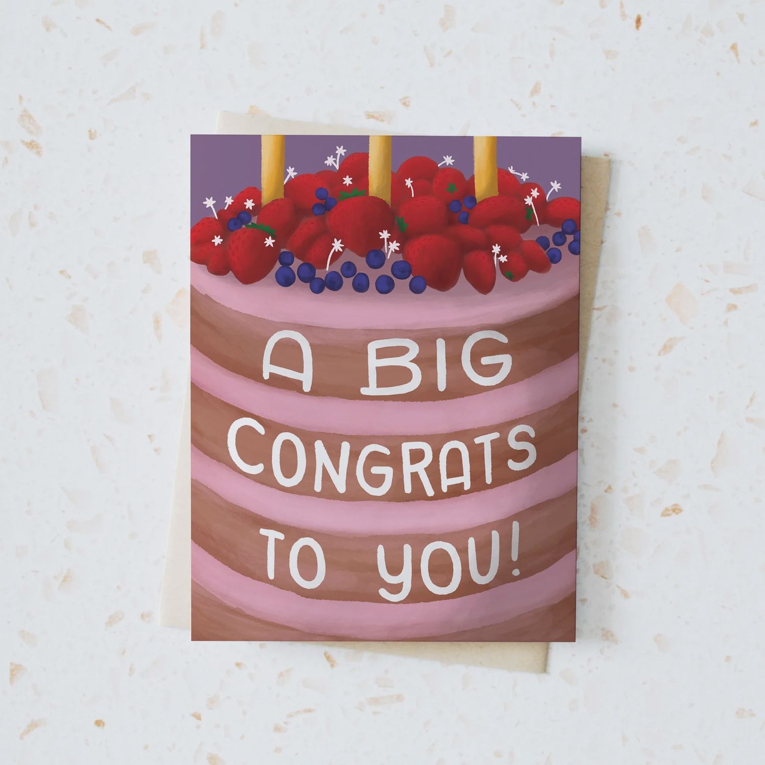 A Big Congrats to You Card