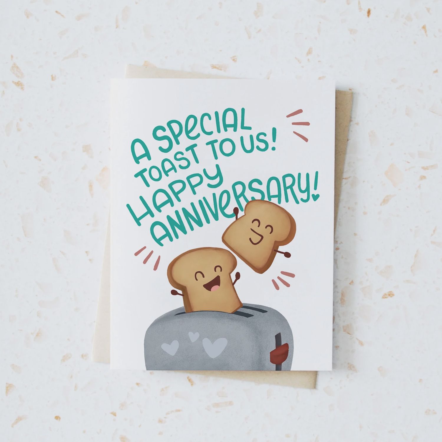 A Special Toast to Us! Happy Anniversary! Card