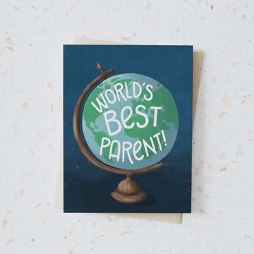 World&#39;s Best Parent Card