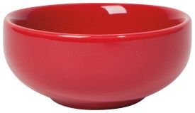 Color Center Pinch Bowl, Colour: Red