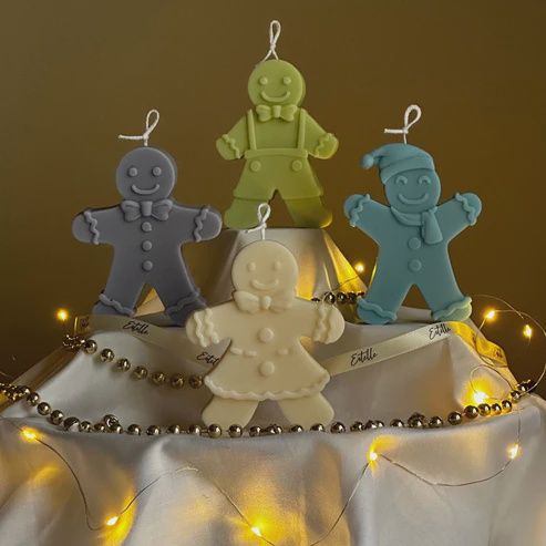Gingerbread Candle