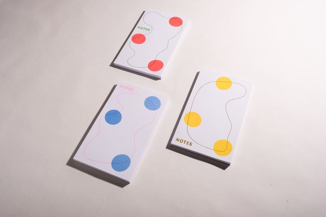 Wander Notepads - assorted colours