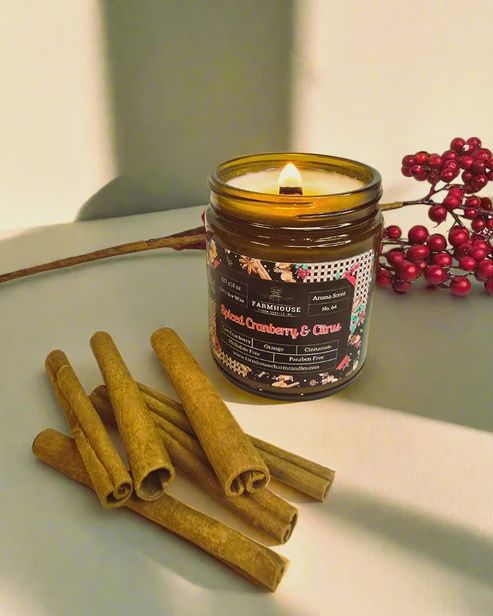 Spiced Cranberry Citrus Candle