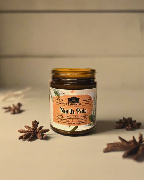 North Pole Candle