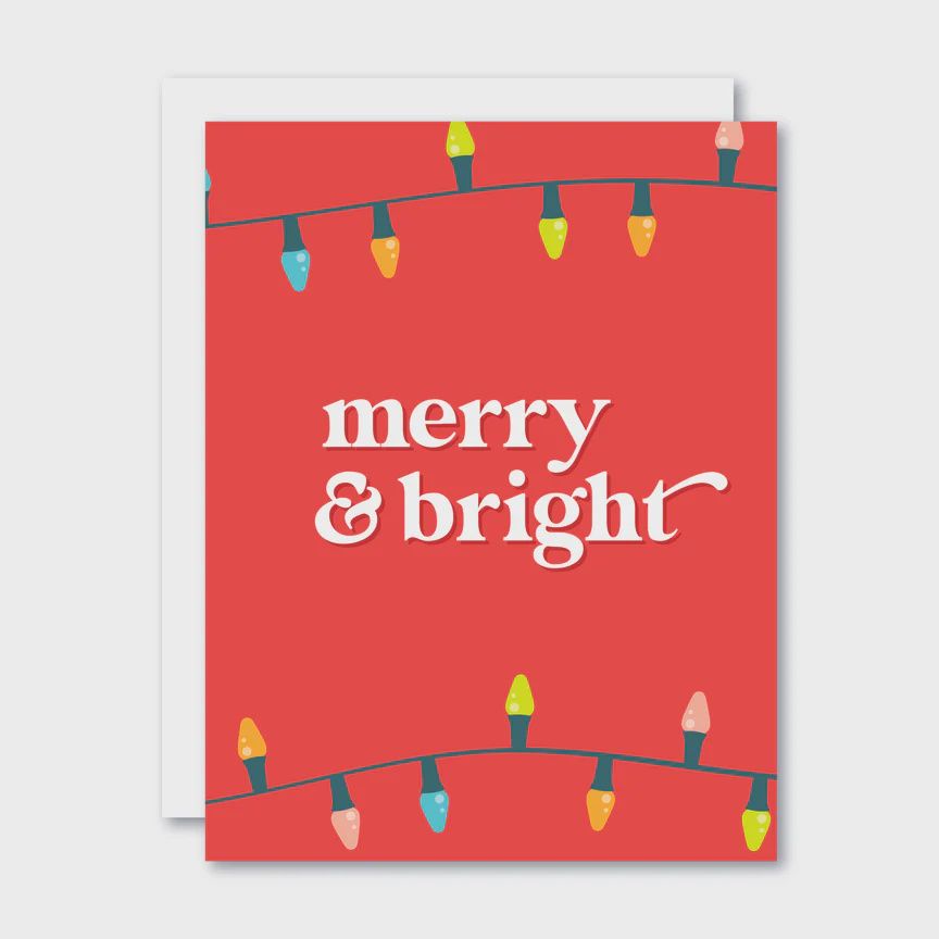 Merry and Bright Card