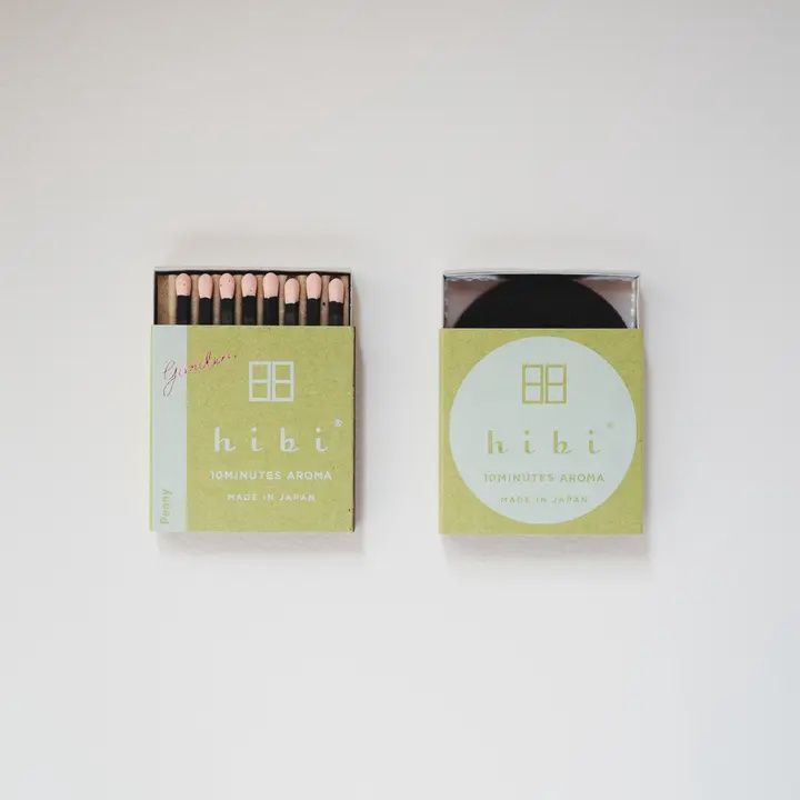 Box of 8 Peony Incense Match
