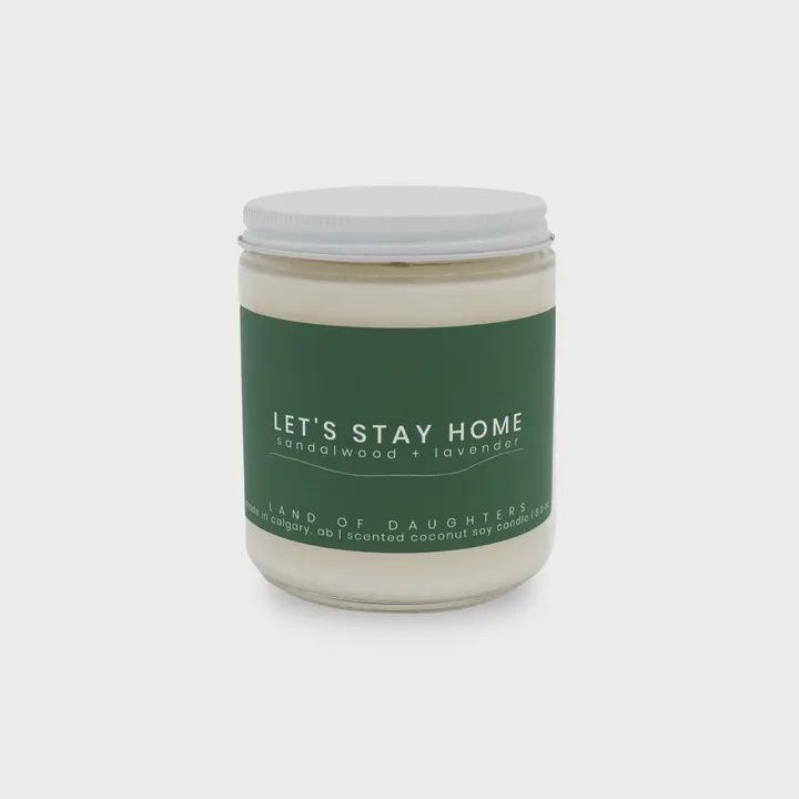 Let&#39;s Stay Home Candle | 8oz