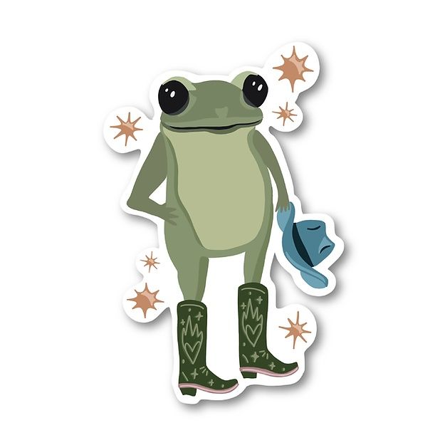 Frog Sticker