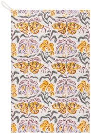 Block Print Nocturna Dishtowel