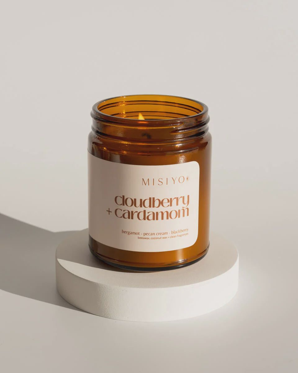 Cloudberry + Cardamom, Size: 9oz Candle Jar