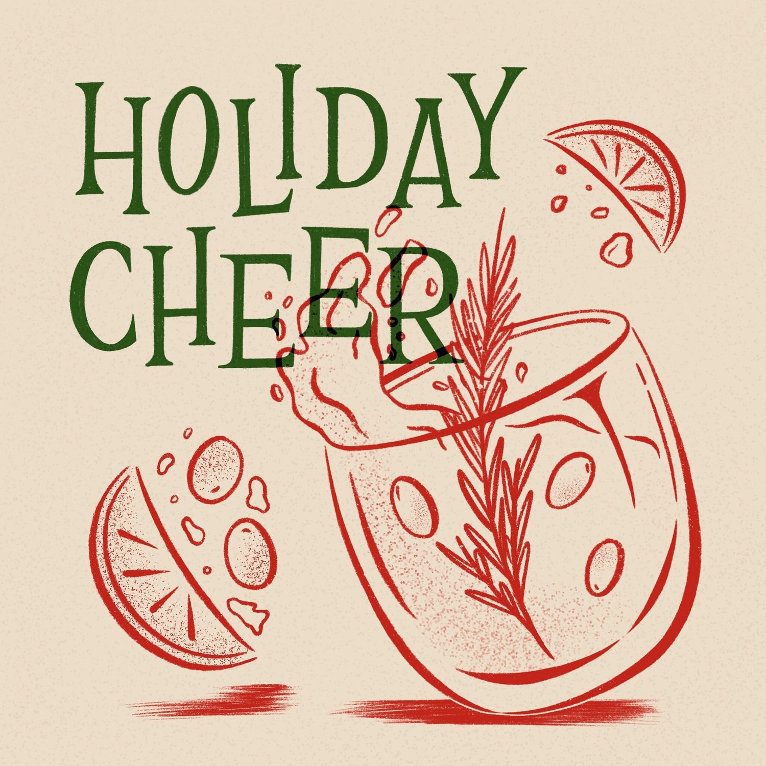 Holiday Cheer Card (Set of 10)
