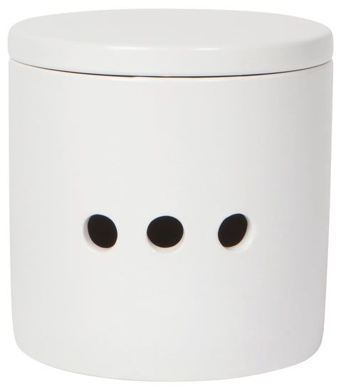 Garlic Keeper Matte White