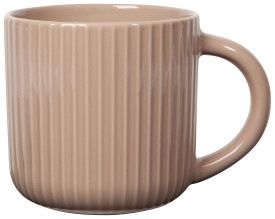Mug 22oz Fluted Driftwood