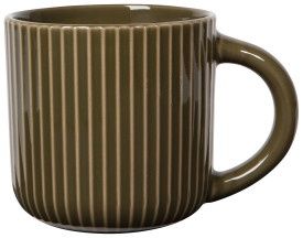 Mug 22oz Fluted Olive Branch