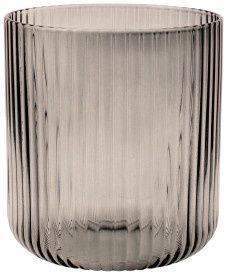 Tumbler 12oz Fluted Smoke