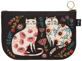 Zip Pouch Small Catbloom