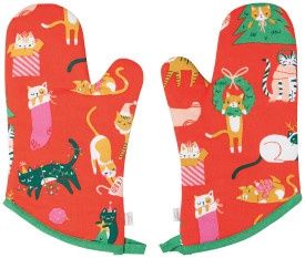 Set/2 Mitt Let it Meow