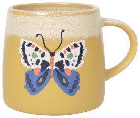 Mug Decal Glaze12oz Flutter By