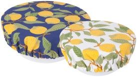 Bowl Cover Set/2 Lemons