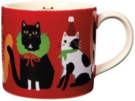 Kitty Carol Christmas Mug in a Box