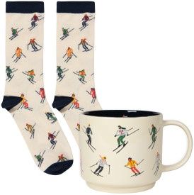 Ski Ya Later Mug and Socks Set