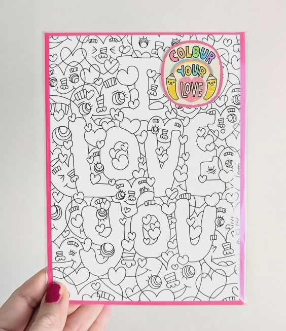 Colouring-LoveYou