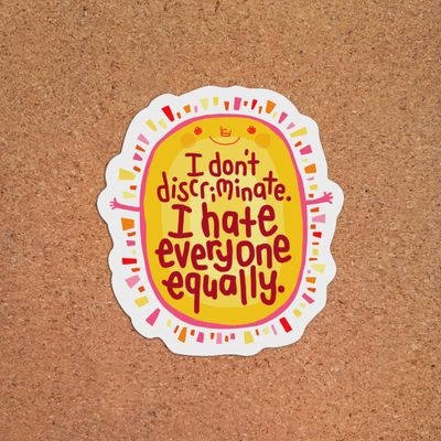 Hate Equally Sticker