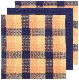 Check Dusk Dishcloth Set/3