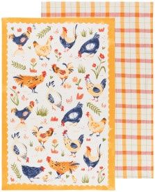 Free Range Teatowel Set/2