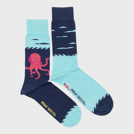 Men&#39;s Kraken &amp; Ship Socks