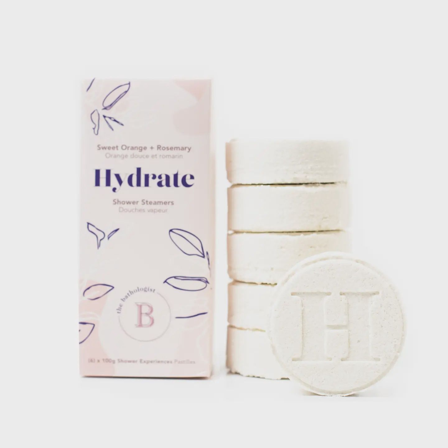 The Bathologist Hydrate Shower Steamers