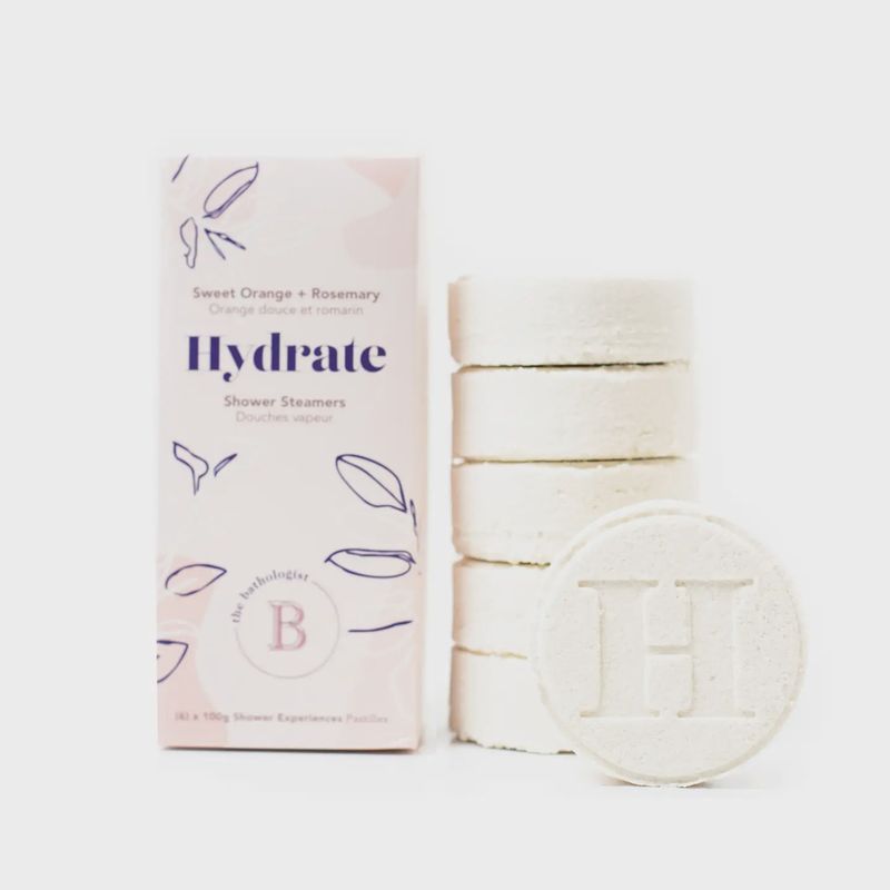 The Bathologist Hydrate Shower Steamers