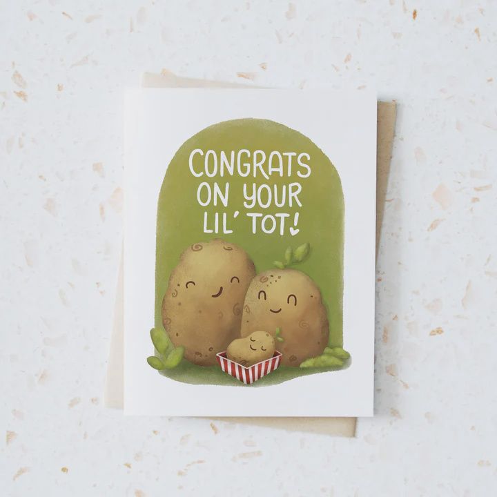 Congrats on Your Lil’ Tot Card