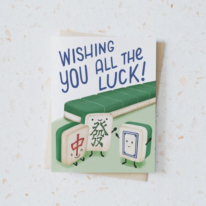 Wishing You All the Luck Card