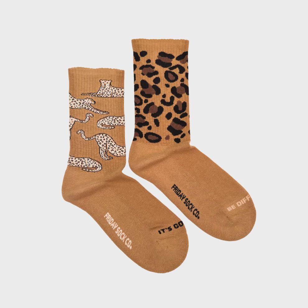Women&#39;s Leopard &amp; Pattern Athletic Socks