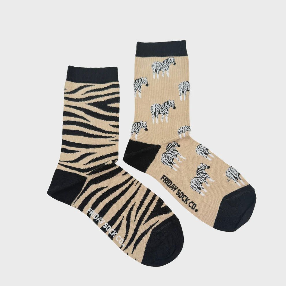 Women&#39;s Zebra Print Socks