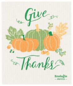 Swedish Dishcloth Autumn Harvest