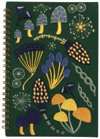 Notebook Embroidered Wildgrove
