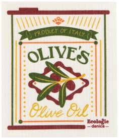 Swedish Dishcloth Olive Oil