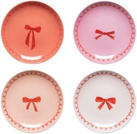 Set/4 Appie Plates Bowtique