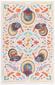 Autumn Plenty Thanksgiving Dishtowel