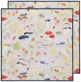 Dishcloth Renew Set/2 Field Mushrooms