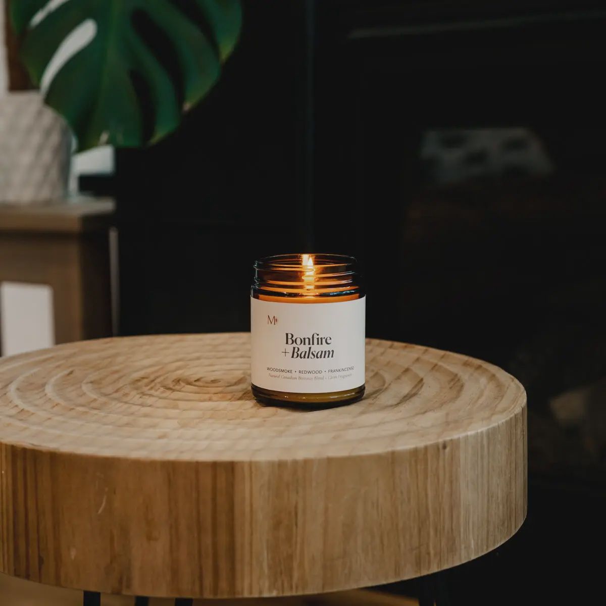 Bonfire + Balsam | Canadian Beeswax Candle