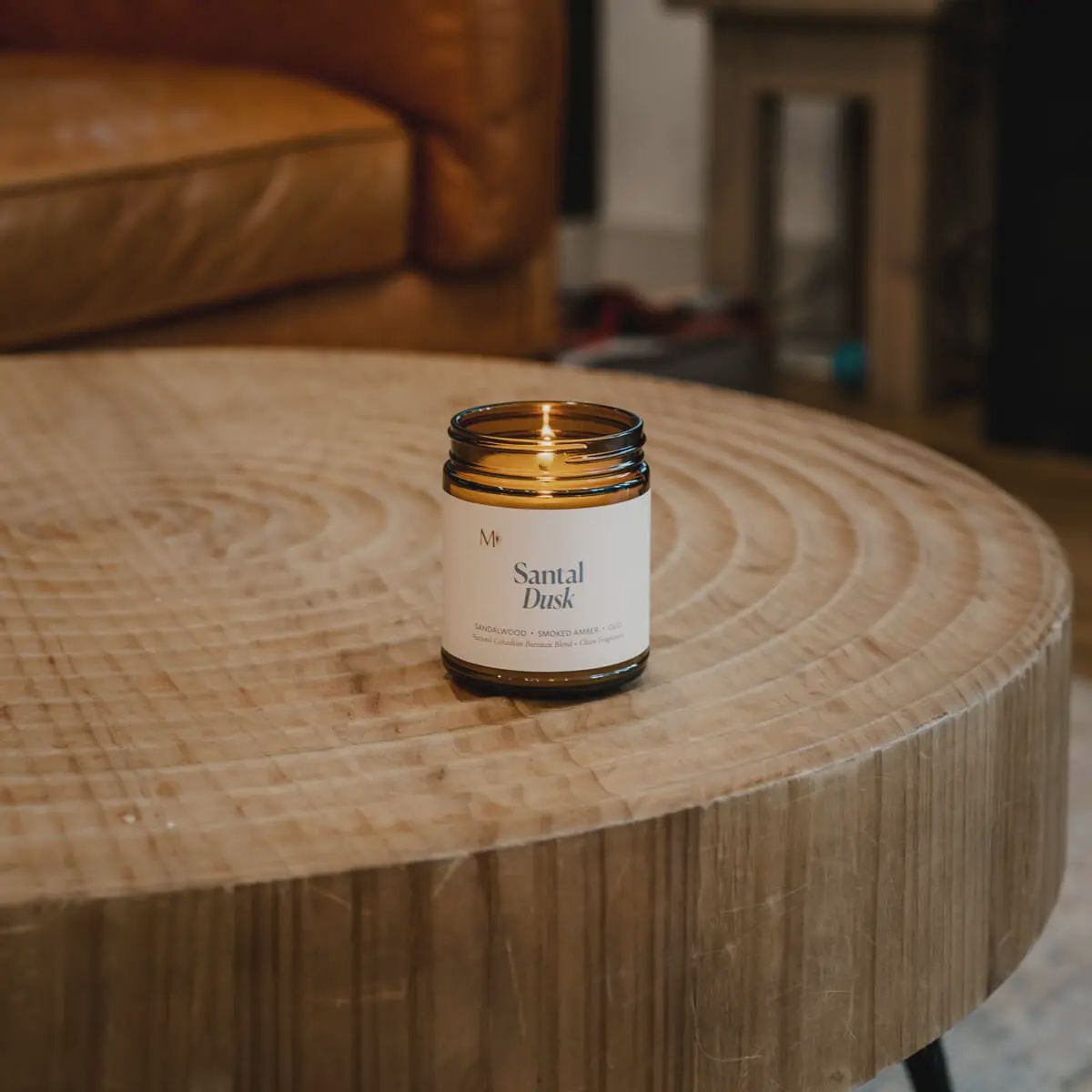 Santal Dusk | Canadian Beeswax Candle