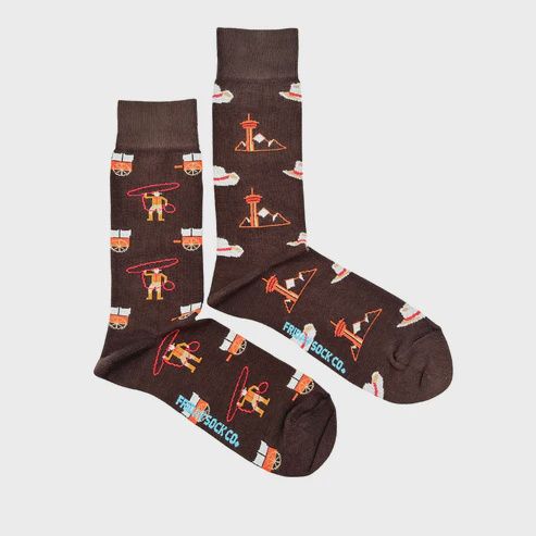 Men&#39;s Retro Cowboy Socks