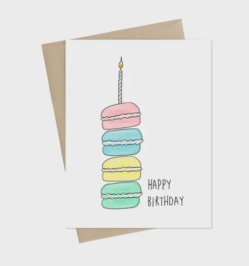 Macaron Happy Birthday